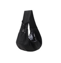 Dog Carrier Sling - Reversible Puppy Carrier Purse with Storage Pocket, Hand-Free Dog Sling Carrier for Carry Small Dogs and Cats, Travel Safety Harness, Dog and Cat Harness
