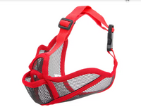 Breathable Mesh Muzzle for Flat-Faced Dogs