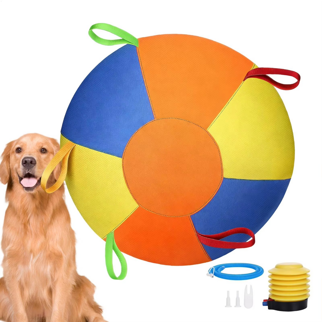 Inflatable Herding Ball for Dogs – Tear-Resistant, with Pump