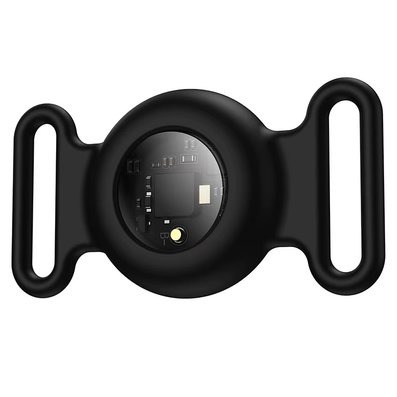 GPS Tracker for Dogs, Smart Collar with Real-Time Location - Pet Location Tracker with Holder, No Monthly Fee/No SIM Card, Works with iOS Find My, Ultra-Slim