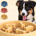 Slow Feeder Dog Bowl Non Slip Cat Dog Slower Food Feeding Dishes Pet Slow Eat Dishes Puzzle Bowl Pet Supplies