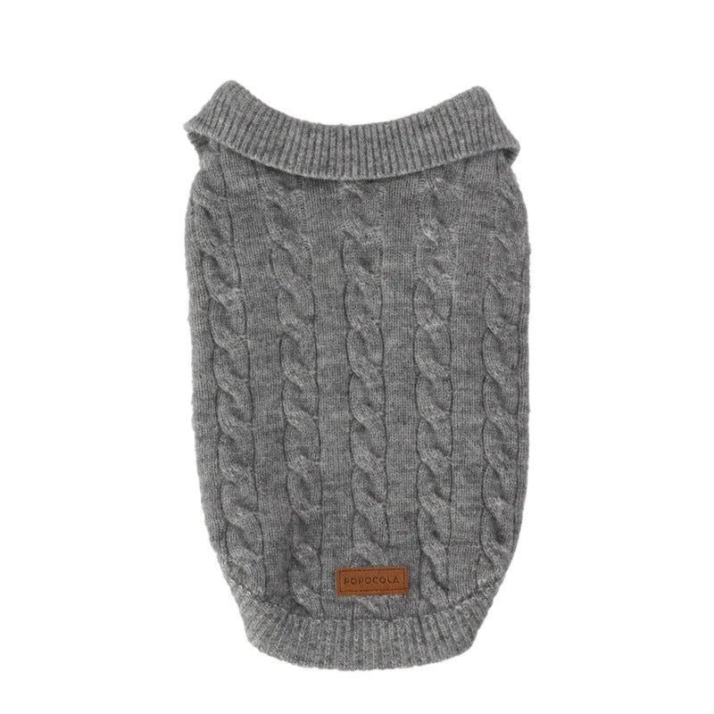 Cat Puppy Small Dog Clothing Sweater Coat Winter Pet Apparel Yorkie Pomeranian Shih Tzu Maltese Poodle Bichon Schnauzer Clothes (Small)