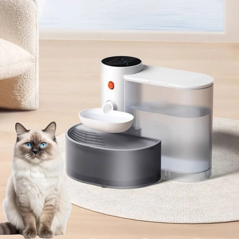 Smart Dump Cat Water Dispenser Running Water Rechargeable Automatic Water Dispenser For Pet Dogs