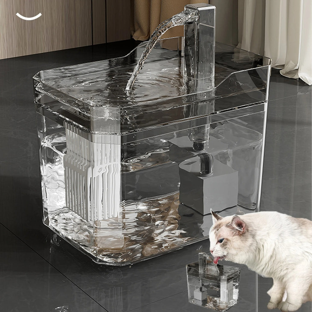 Cat Water Fountain with Auto Shut-Off (1.5L)