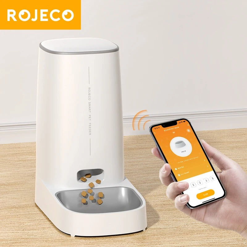 Smart Wi-Fi Automatic Cat Feeder