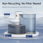 Semi-Enclosed Toilet,Anti-Spill Design,Thickened Structure Odor Blocking, Simple Pet Litter Box,High Side Anti-Splashing, Semi-Enclosed Removable Cats Litter Boxes, Easy to-Clean