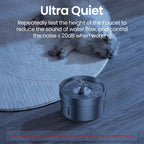 ROJECO Stainless Steel Pet Drinking Fountain Automatic Cat Water Fountain Smart Pet Water Dispenser for Dog Cat Drinking Supply