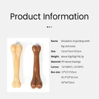Nearly Indestructible Dog Bone Chew Toys Natural Non Toxic Anti Bite Puppy Toys For Small Medium Large Dogs Pet Dental Chewing