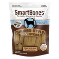 Churro-Style Mini Sticks 28 Count, Made with Real Peanut Butter, Rawhide-Free Chews for Dogs, 7.90 Ounce (Pack of 1)