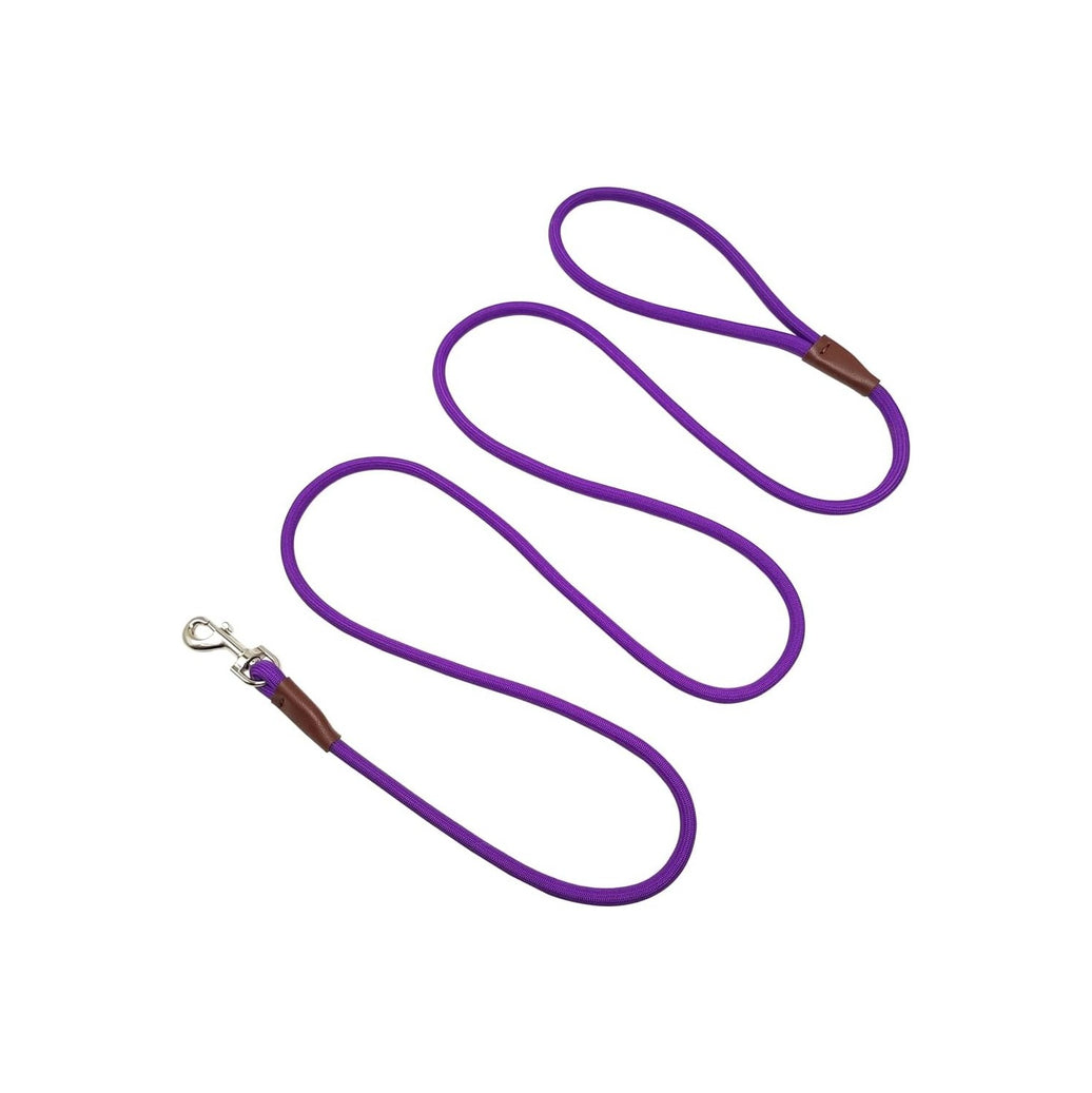 Lightweight Rope Leash for Small Dogs & Cats (6/8/10 ft)