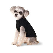 Dog Pullover Sweater Cozy Small Dog Warm Winter Sweater Black S for Bulldog, Poodle, Yorkshire, Cocker Spanie etc.