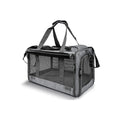 Pet Carrier for Large Cats, Soft-Sided Cat Carrier for Medium Big Cats and Puppy up to 20lbs, Washable Dog Carrier Privacy Protection for Home Outdoor Travel