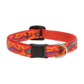 LupinePet Originals 1/2" Go Go Gecko Cat Safety Collar , 8-12"
